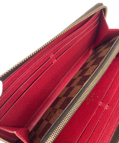 LOUIS VUITTON（ルイ ヴィトン）LOUIS VUITTON (ルイ ヴィトン) ポルトフォイユ・クレマンス ダミエ 長財布 ブラウンの古着・服飾アイテム