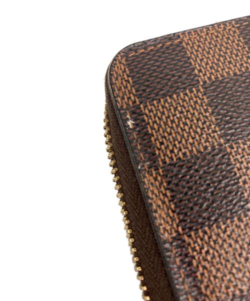 LOUIS VUITTON（ルイ ヴィトン）LOUIS VUITTON (ルイ ヴィトン) ポルトフォイユ・クレマンス ダミエ 長財布 ブラウンの古着・服飾アイテム