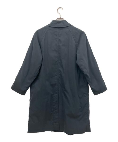MHL（エムエイチエル）MHL (エムエイチエル) ライナー付ステンカラーコート ネイビー サイズ:Mの古着・服飾アイテム