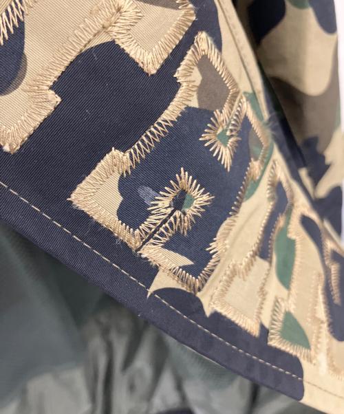 A BATHING APE（アベイシングエイプ）A BATHING APE (アベイシングエイプ) 1ST CAMO SNOWBOARD JACKET カーキ サイズ:Sの古着・服飾アイテム