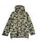 A BATHING APE（アベイシングエイプ）の古着「1ST CAMO SNOWBOARD JACKET」｜カーキ