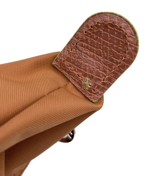 LONGCHAMP（ロンシャン）LONGCHAMP (ロンシャン) ル プリアージュM トップハンドルバッグ ブラウンの古着・服飾アイテム