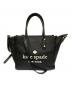Kate Spade（ケイトスペード）の古着「エラ スモール トート」｜ブラック