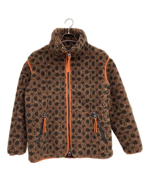 COACH（コーチ）COACH (コーチ) フリースジャケット ブラウン サイズ:Mの古着・服飾アイテム