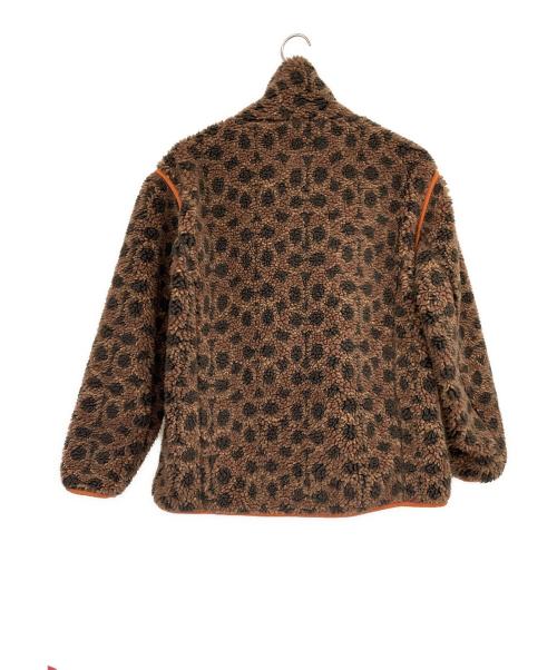 COACH（コーチ）COACH (コーチ) フリースジャケット ブラウン サイズ:Mの古着・服飾アイテム
