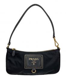 PRADA（プラダ）の古着「アクセサリーポーチ」｜ブラック