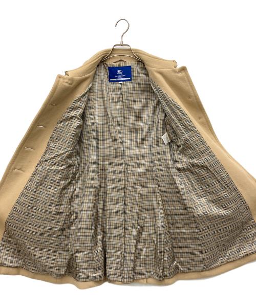BURBERRY BLUE LABEL（バーバリー ブルー レーベル）BURBERRY BLUE LABEL (バーバリー ブルー レーベル) ウールロングコート ベージュ サイズ:SIZE40の古着・服飾アイテム