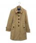 BURBERRY BLUE LABEL（バーバリー ブルー レーベル）の古着「ウールロングコート」｜ベージュ