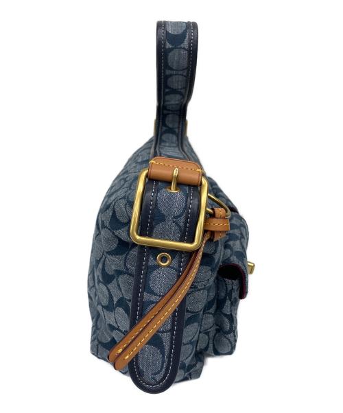 COACH（コーチ）COACH (コーチ) ワンショルダーバッグ ブルーの古着・服飾アイテム