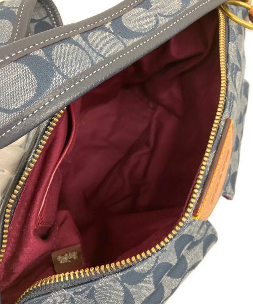 COACH（コーチ）COACH (コーチ) ワンショルダーバッグ ブルーの古着・服飾アイテム