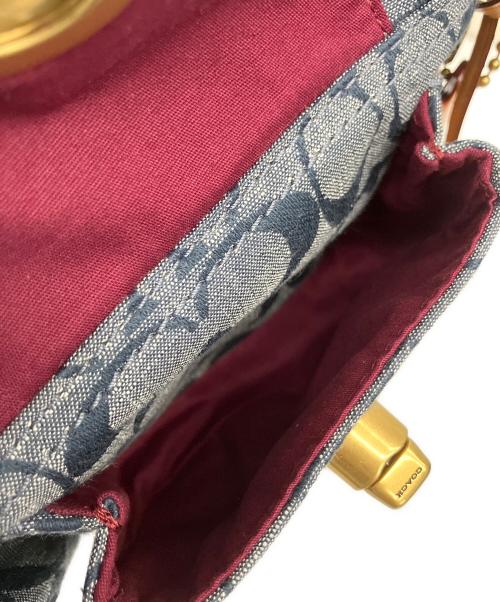 COACH（コーチ）COACH (コーチ) ワンショルダーバッグ ブルーの古着・服飾アイテム
