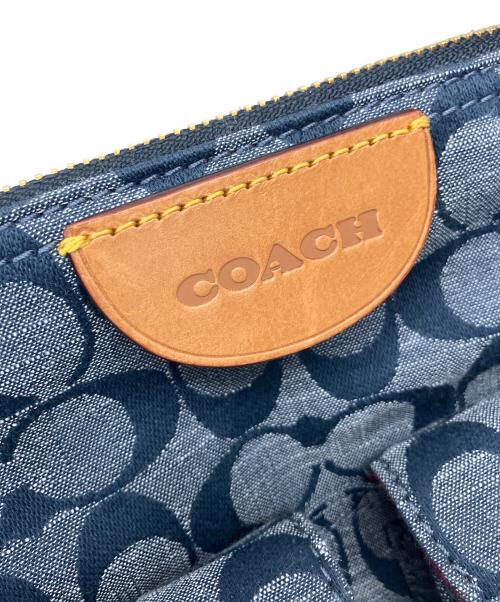 COACH（コーチ）COACH (コーチ) ワンショルダーバッグ ブルーの古着・服飾アイテム