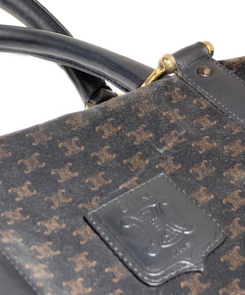 CELINE（セリーヌ）CELINE (セリーヌ) ボストンバッグ ネイビーの古着・服飾アイテム