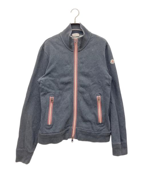 MONCLER（モンクレール）MONCLER (モンクレール) ジップアップスウェット チャコールグレー サイズ:Lの古着・服飾アイテム