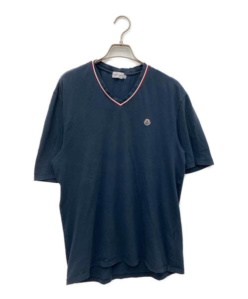 MONCLER（モンクレール）MONCLER (モンクレール) 半袖カットソー スープリームス期 ネイビー サイズ:Lの古着・服飾アイテム