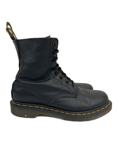 Dr.Martens（ドクターマーチン）Dr.Martens (ドクターマーチン) 8ホールブーツ ブラック サイズ:24の古着・服飾アイテム