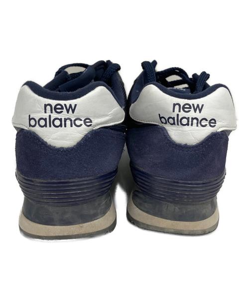 NEW BALANCE（ニューバランス）NEW BALANCE (ニューバランス) スニーカー	ML574EN2 ネイビー サイズ:27の古着・服飾アイテム