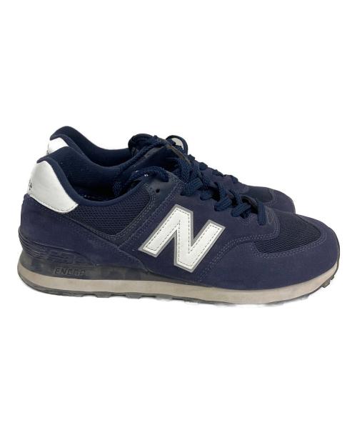 NEW BALANCE（ニューバランス）NEW BALANCE (ニューバランス) スニーカー	ML574EN2 ネイビー サイズ:27の古着・服飾アイテム