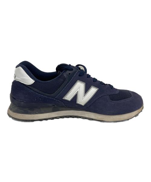 NEW BALANCE（ニューバランス）NEW BALANCE (ニューバランス) スニーカー	ML574EN2 ネイビー サイズ:27の古着・服飾アイテム