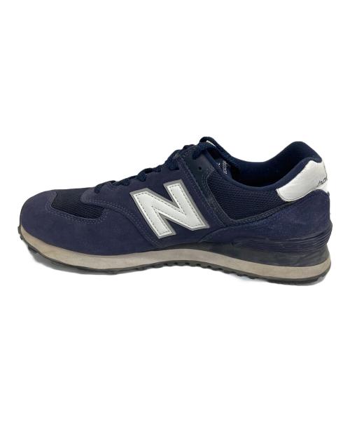 NEW BALANCE（ニューバランス）NEW BALANCE (ニューバランス) スニーカー	ML574EN2 ネイビー サイズ:27の古着・服飾アイテム