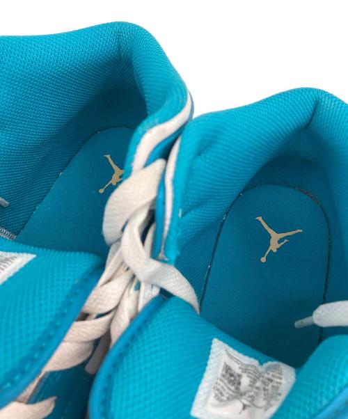 NIKE（ナイキ）NIKE (ナイキ) GS Air Jordan 1 Mid Aqua（エアジョーダン1 ミッド） スカイブルー サイズ:25の古着・服飾アイテム