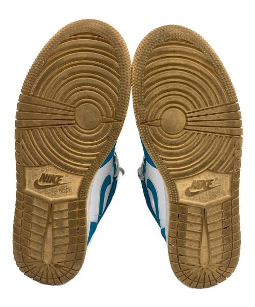 NIKE（ナイキ）NIKE (ナイキ) GS Air Jordan 1 Mid Aqua（エアジョーダン1 ミッド） スカイブルー サイズ:25の古着・服飾アイテム
