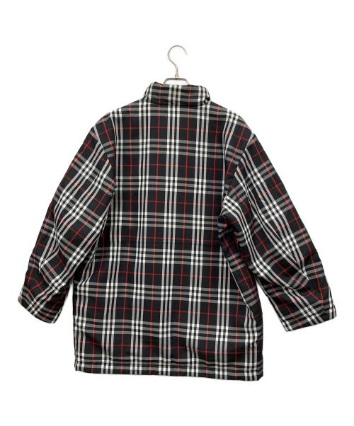 Burberry's（バーバリーズ）Burberry's (バーバリーズ) リバーシブルキルティングジャケット ブラック サイズ:Mの古着・服飾アイテム