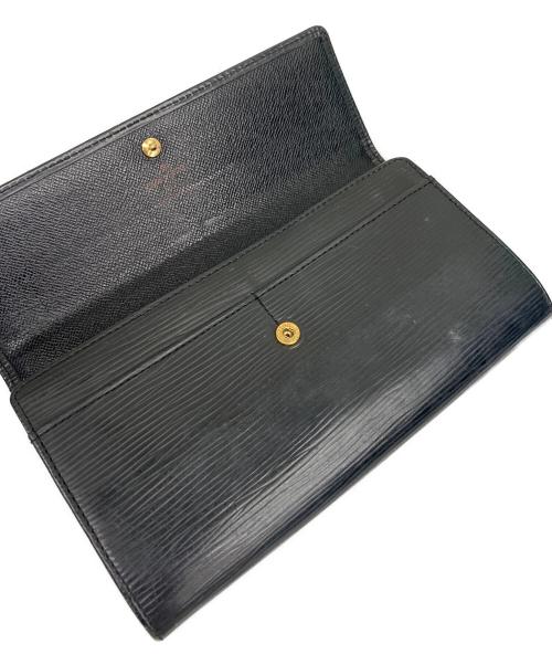 LOUIS VUITTON（ルイ ヴィトン）LOUIS VUITTON (ルイ ヴィトン) ポルトフォイユ・サラ エピ ブラックの古着・服飾アイテム