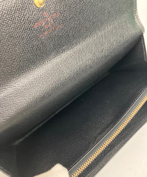 LOUIS VUITTON（ルイ ヴィトン）LOUIS VUITTON (ルイ ヴィトン) ポルトフォイユ・サラ エピ ブラックの古着・服飾アイテム