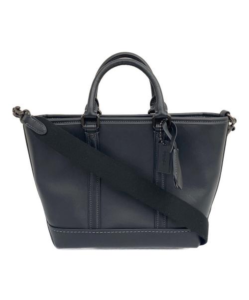 COACH（コーチ）COACH (コーチ) メトロポリタン キャリーオール バッグ 22 ブラックの古着・服飾アイテム