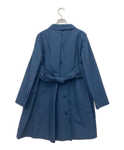 PRADA（プラダ）PRADA (プラダ) ステンカラーコート ネイビー サイズ:Lの古着・服飾アイテム