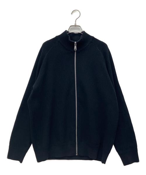 DIESEL（ディーゼル）DIESEL (ディーゼル) 厚手ニット ブラック サイズ:Mの古着・服飾アイテム