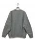 adidas (アディダス) 厚手ニット グレー サイズ:XL：7000円