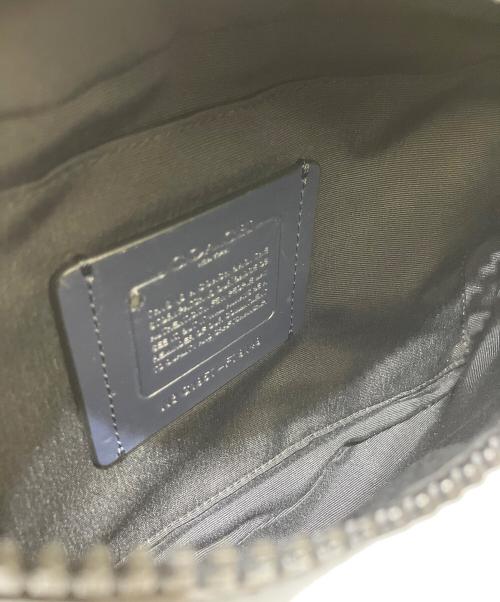 COACH（コーチ）COACH (コーチ) ウエストバッグ ネイビー×ブラックの古着・服飾アイテム
