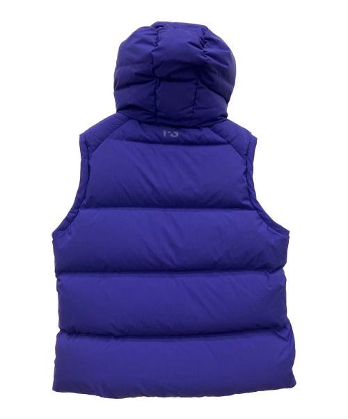 adidas（アディダス）adidas (アディダス) Y-3 (ワイスリー) ダウンベスト M PUFF VEST パープル サイズ:Sの古着・服飾アイテム