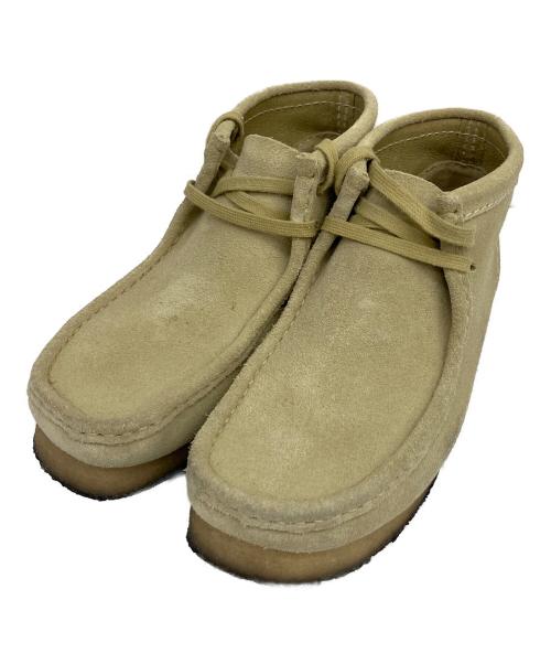 CLARKS（クラークス）CLARKS (クラークス) ワラビーブーツ ベージュ サイズ:25.5の古着・服飾アイテム