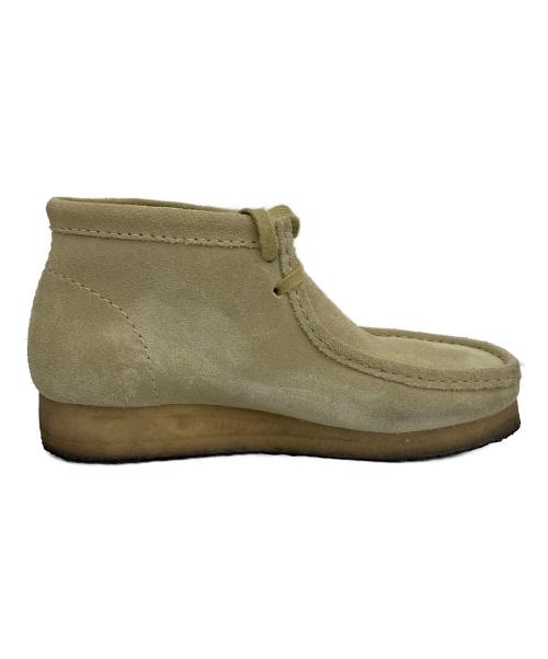 CLARKS（クラークス）CLARKS (クラークス) ワラビーブーツ ベージュ サイズ:25.5の古着・服飾アイテム
