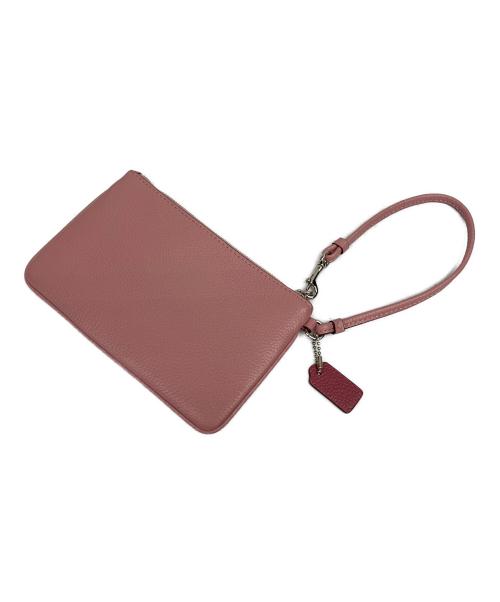 COACH（コーチ）COACH (コーチ) ポーチ ピンクの古着・服飾アイテム