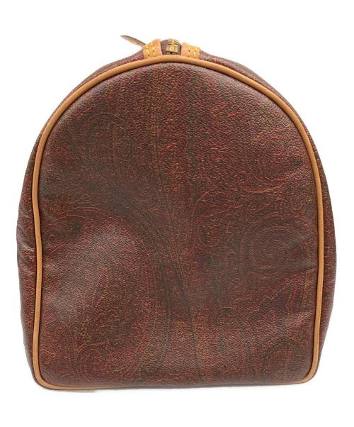ETRO（エトロ）ETRO (エトロ) ペイズリー柄ボストンバッグ ブラウンの古着・服飾アイテム