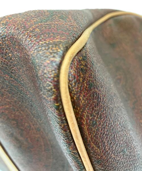 ETRO（エトロ）ETRO (エトロ) ペイズリー柄ボストンバッグ ブラウンの古着・服飾アイテム