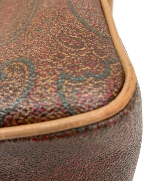 ETRO（エトロ）ETRO (エトロ) ペイズリー柄ショルダーバッグ ブラウンの古着・服飾アイテム