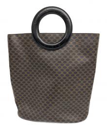 CELINE（セリーヌ）の古着「サークルハンドルバッグ」｜ブラウン