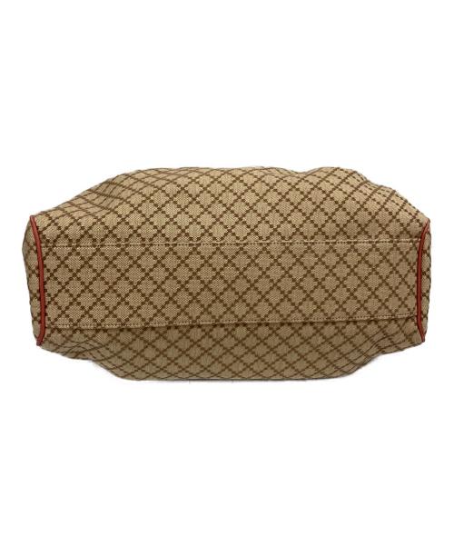 GUCCI（グッチ）GUCCI (グッチ) ハンドバッグ ベージュ×ピンクの古着・服飾アイテム