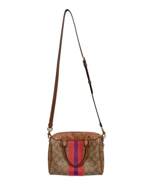 COACH（コーチ）COACH (コーチ) 2WAYバッグ ブラウンの古着・服飾アイテム