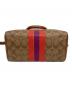 中古・古着 COACH (コーチ) 2WAYバッグ ブラウン：6000円