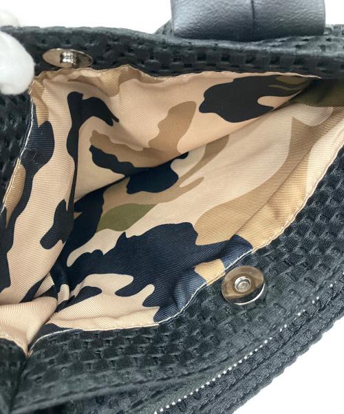 Le camouflage tribe（ル カムフラージュ トライブ）Le camouflage tribe (ル カムフラージュ トライブ) 2WAYミニトートバッグ ブラックの古着・服飾アイテム