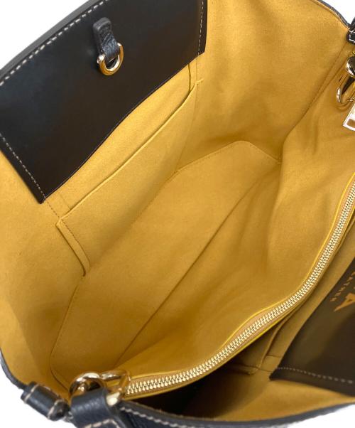 FURLA（フルラ）FURLA (フルラ) 2WAYトートバッグ ブラックの古着・服飾アイテム