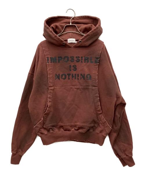 ANDERHUNK（アンダーハンク）ANDERHUNK (アンダーハンク) プルオーバーパーカー ブラウン サイズ:Sの古着・服飾アイテム