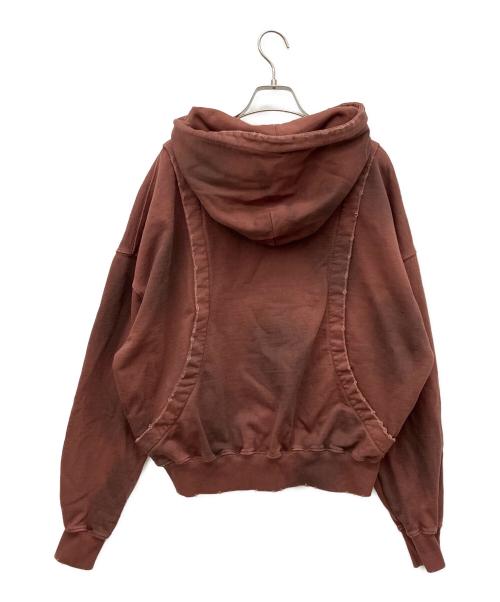 ANDERHUNK（アンダーハンク）ANDERHUNK (アンダーハンク) プルオーバーパーカー ブラウン サイズ:Sの古着・服飾アイテム