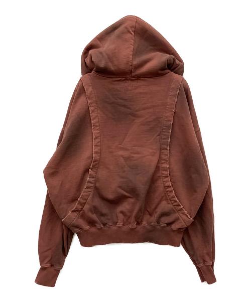 ANDERHUNK（アンダーハンク）ANDERHUNK (アンダーハンク) プルオーバーパーカー ブラウン サイズ:Sの古着・服飾アイテム